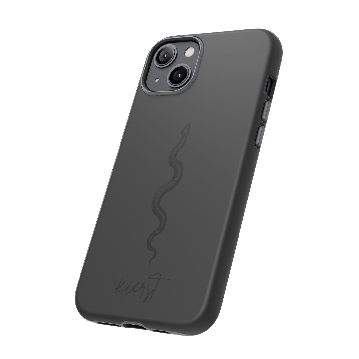 Long Black Snake iPhone Case | Subtle Edge, Quiet Power