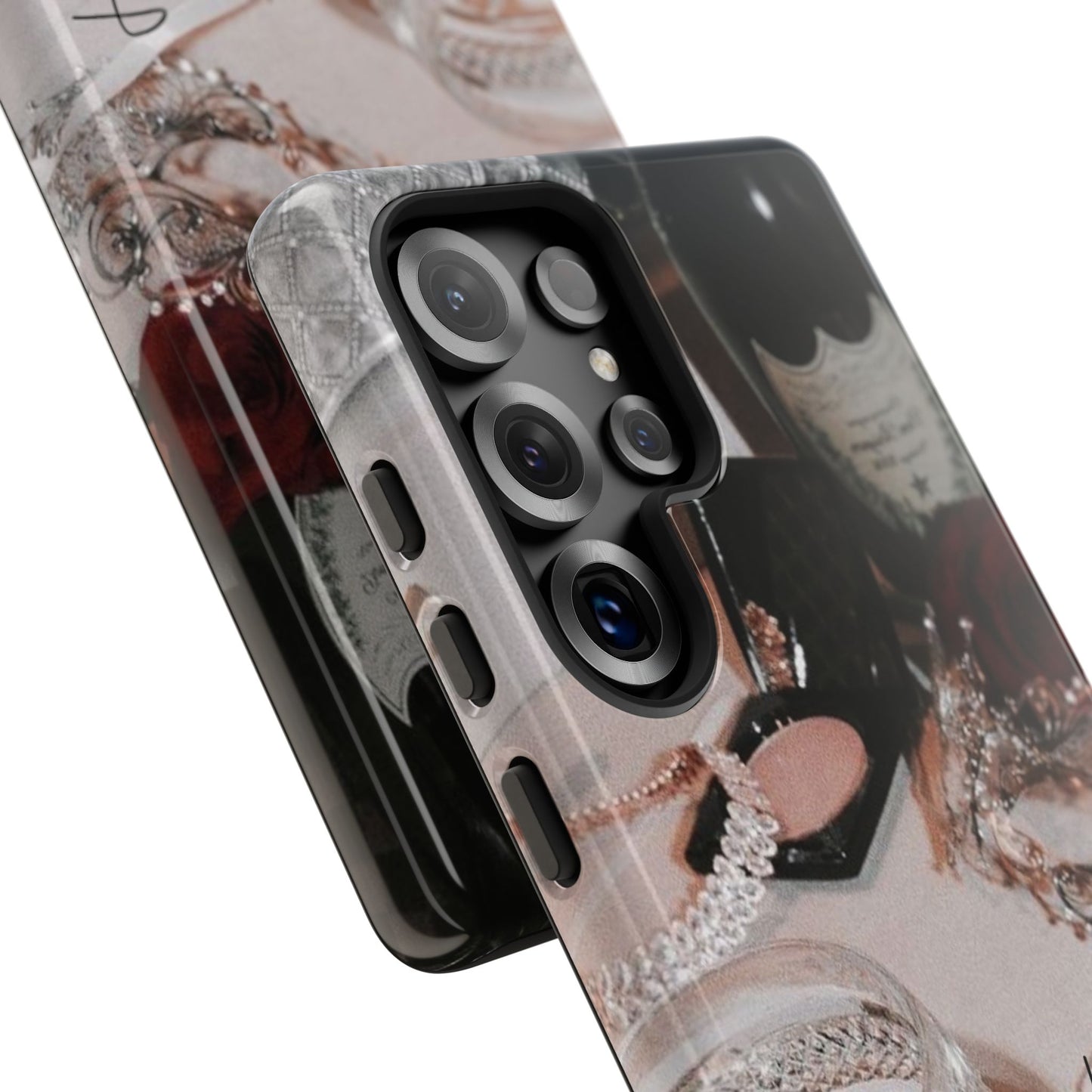 Just A Girl Vintage Style Samsung Galaxy Phone Case