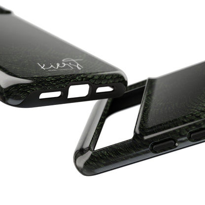 Deep Rich Green Snake Print Google Pixel Case | Bold. Luxe. Unapologetic.