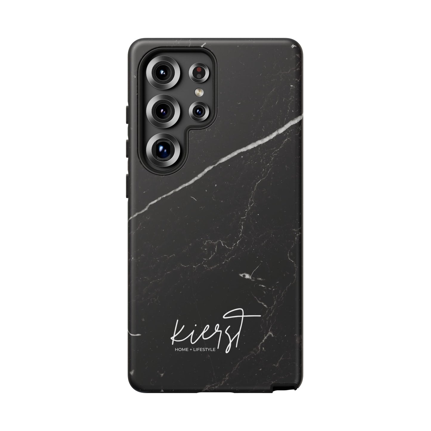 Black Marble Samsung Galaxy Phone Case