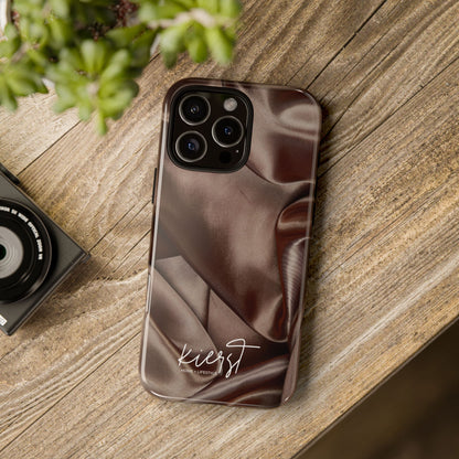 Chocolate Silk Print iPhone Case