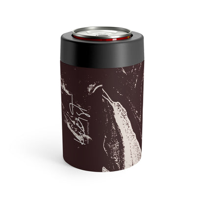 Cream Marble on Signature Velvet Noir Can Holder