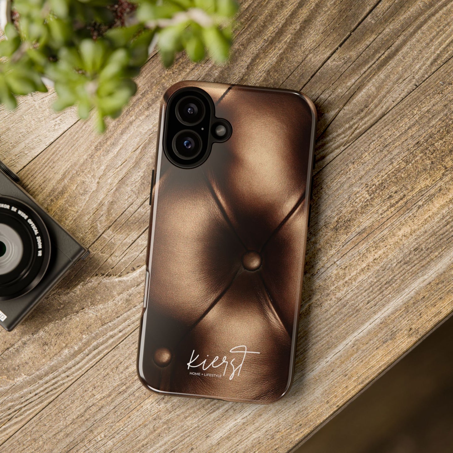 Bronze Tufted iPhone Case | Designed to Stand Out