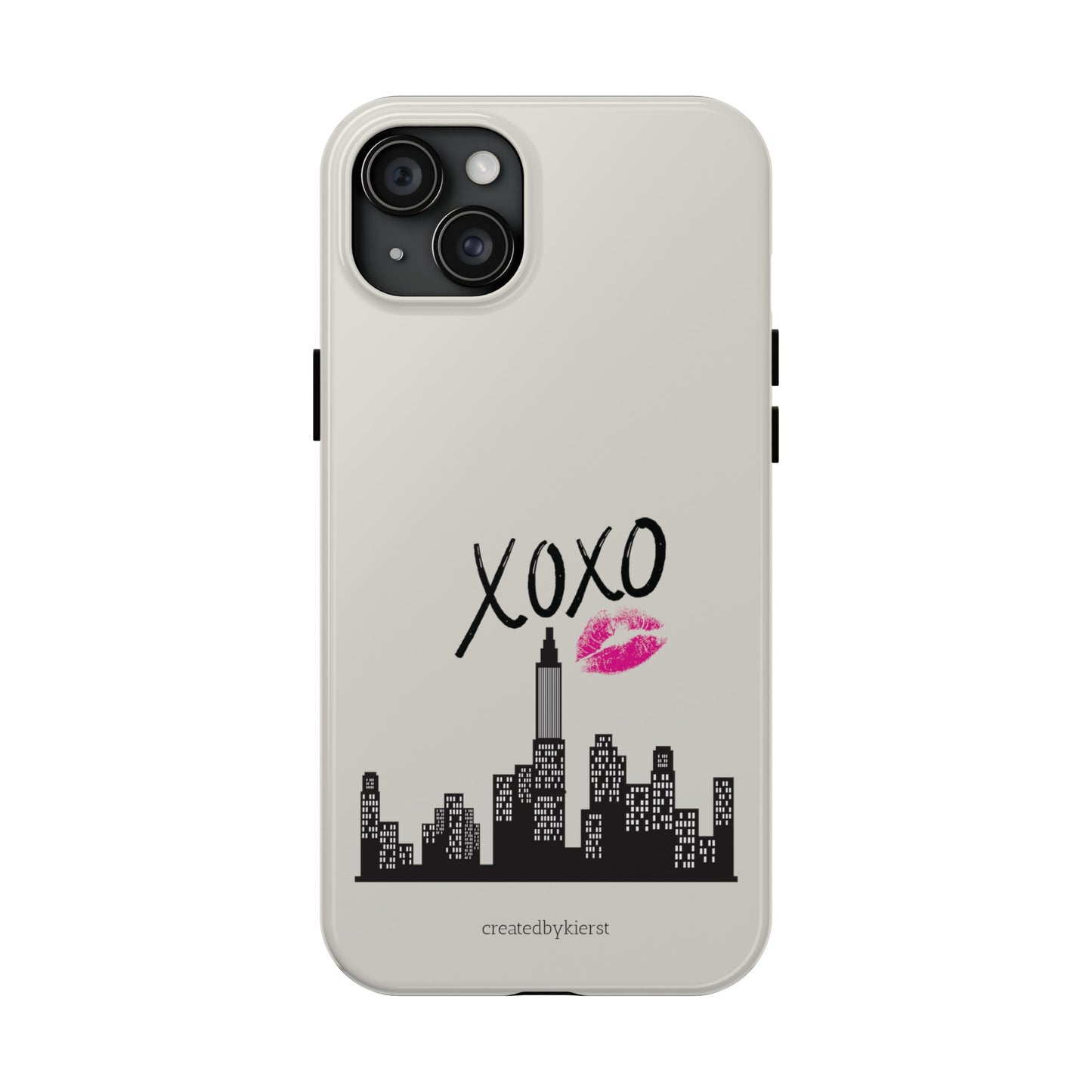 xoxo nyc iPhone Case