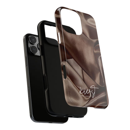 Chocolate Silk Print iPhone Case
