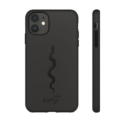 Long Black Snake iPhone Case | Subtle Edge, Quiet Power