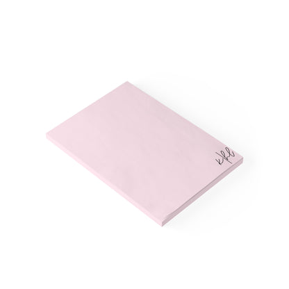 Signature Pink Post-it® Note Pad | Soft Blush Pink Sticky Notes for Everyday Luxury