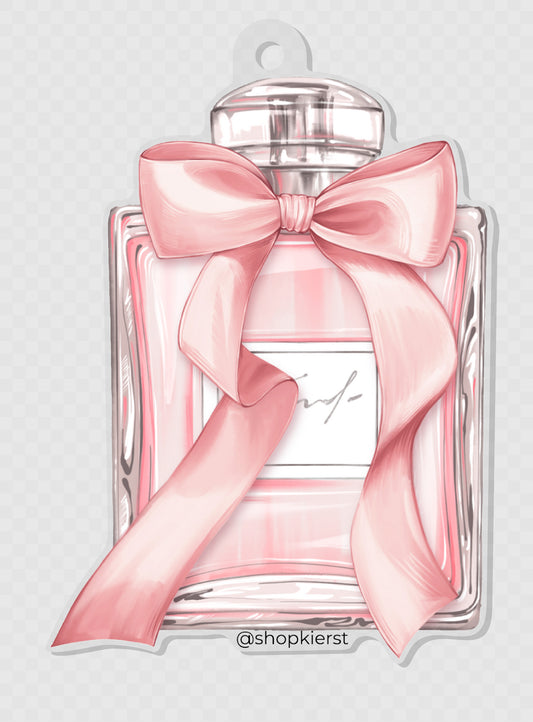 Miss Bow Perfume Ornament + Keychain