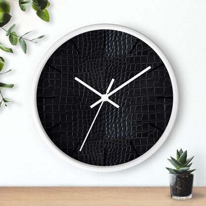 Black Crocodile Wall Clock