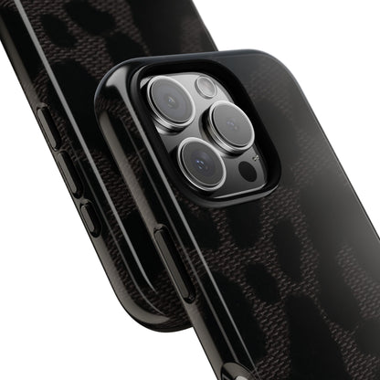 Black Leopard iPhone Case