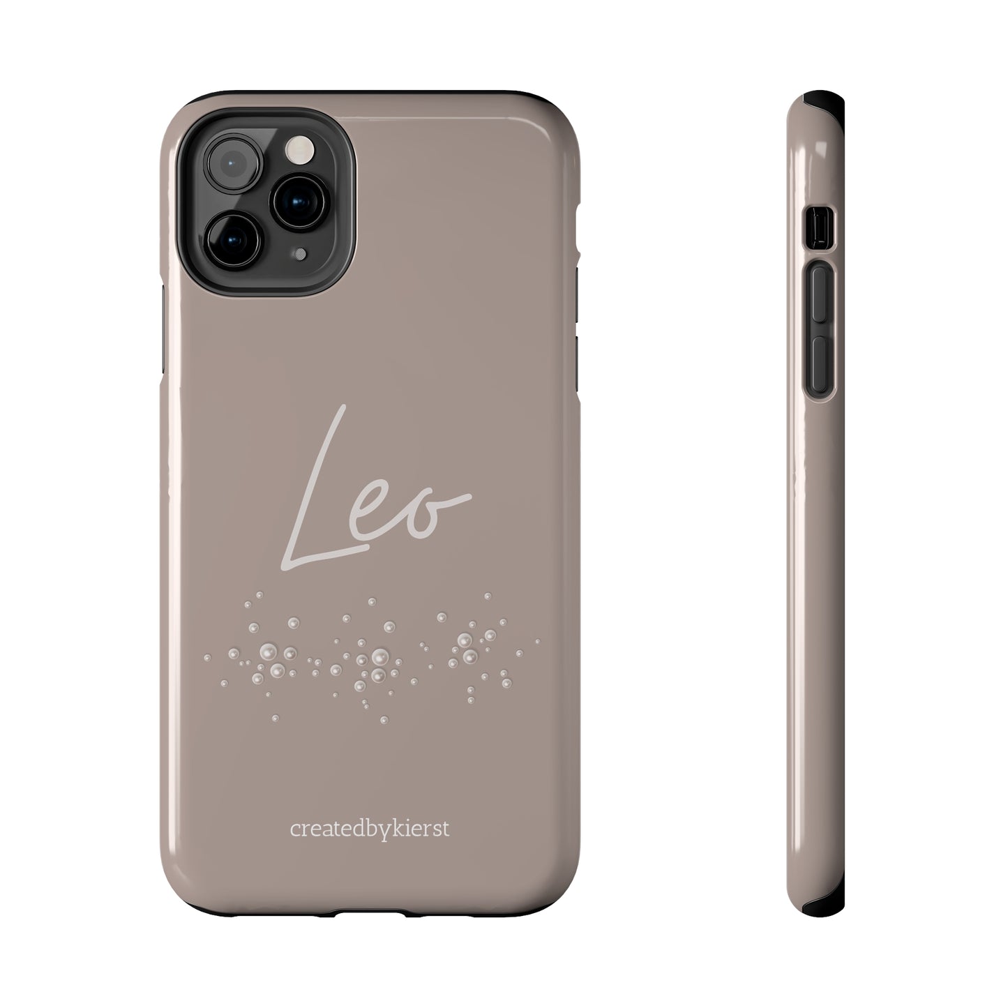 Leo and Pearls iPhone Case