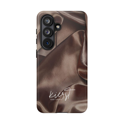 Chocolate Silk Print Samsung Galaxy Phone Case
