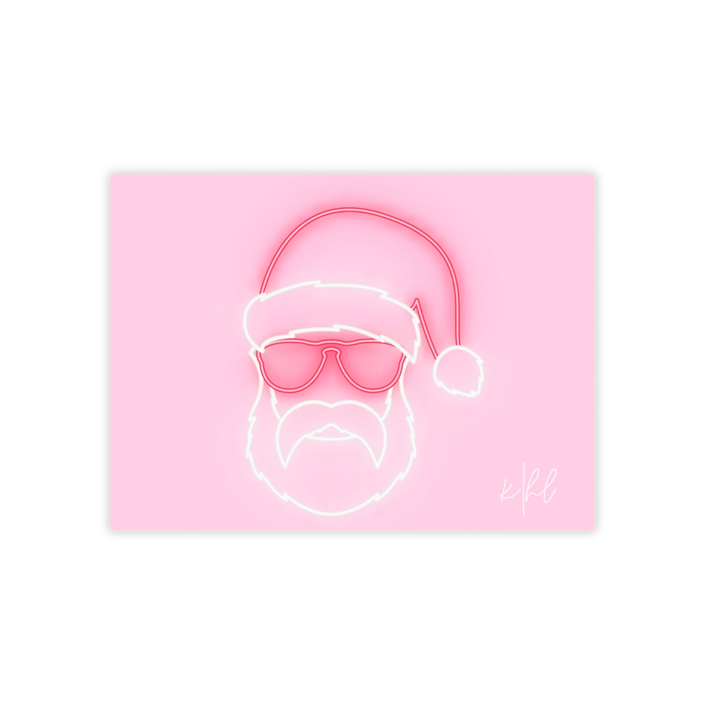 Neon Sign on Pink Post-it® Note Pad
