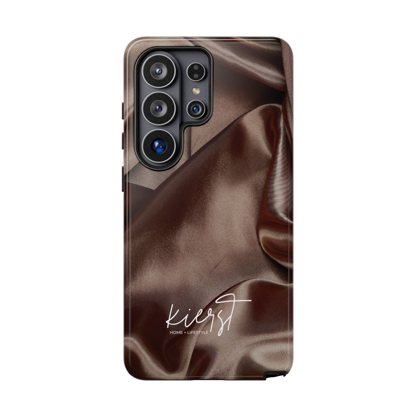 Chocolate Silk Print Samsung Galaxy Phone Case