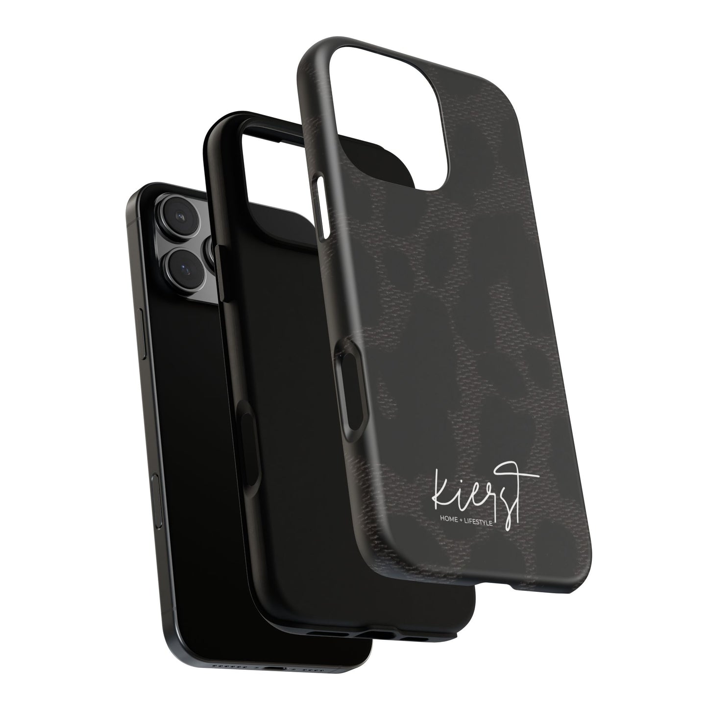 Black Leopard iPhone Case