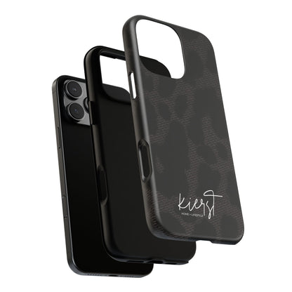 Black Leopard iPhone Case