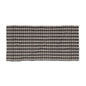 Tan, Black, and Black Glitter Plaid Beach Towel