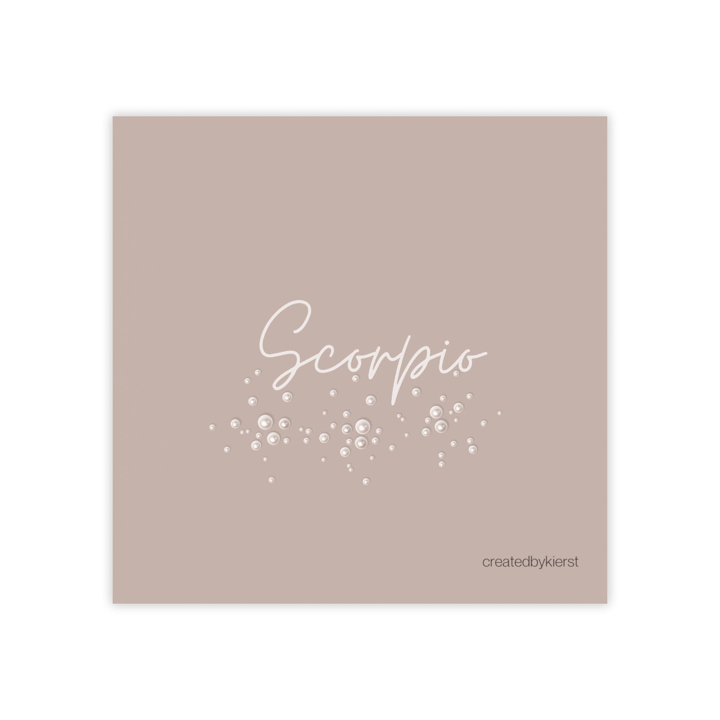 Scorpio and Pearls Post-it® Note Pads