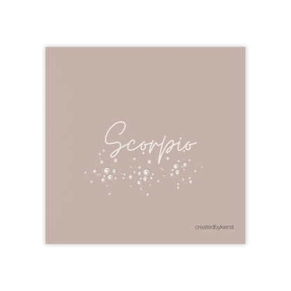 Scorpio and Pearls Post-it® Note Pads