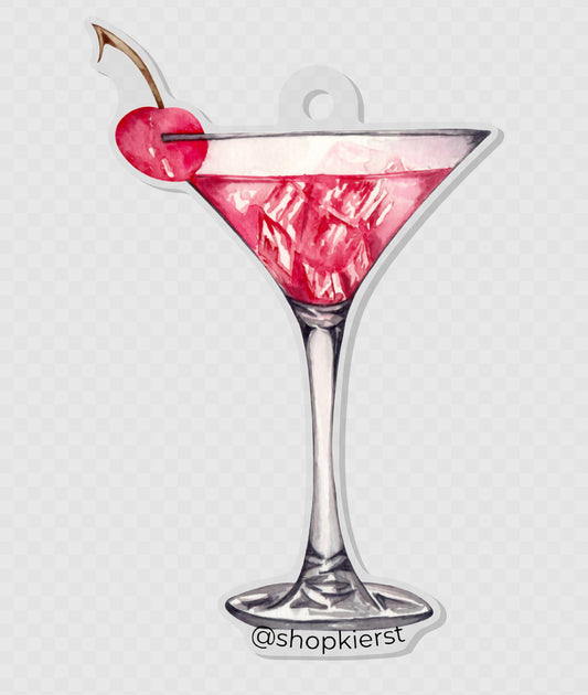 Cherry & Cosmo Ornament + Keychain