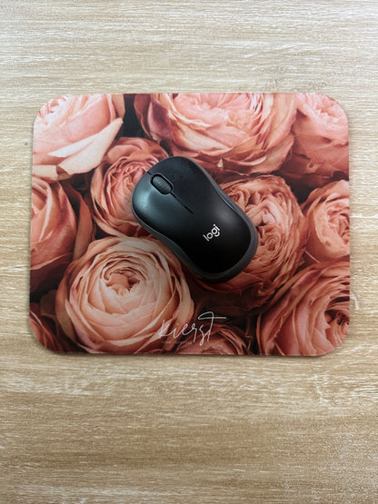 Peony Dusk Mouse Pad