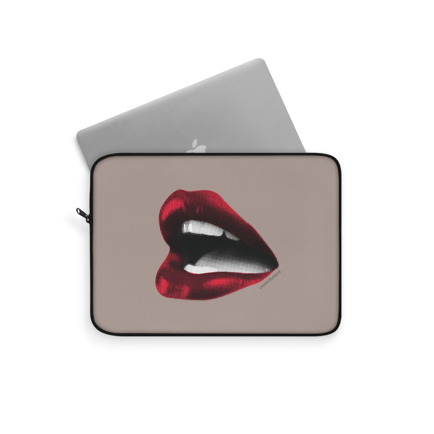 Vintage Red Lips Laptop Sleeve