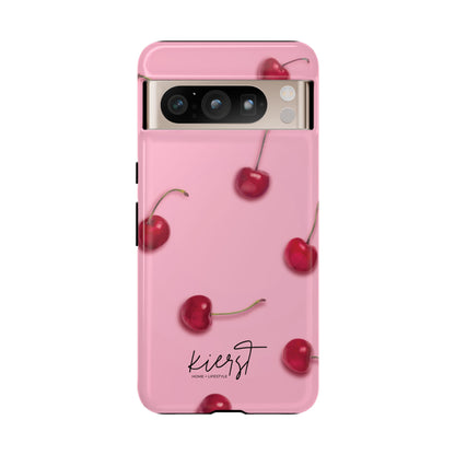 Cherries Google Pixel Case | Sweet Meets Bold in The Perfect Pop of Pink
