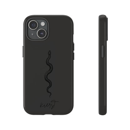 Long Black Snake iPhone Case | Subtle Edge, Quiet Power