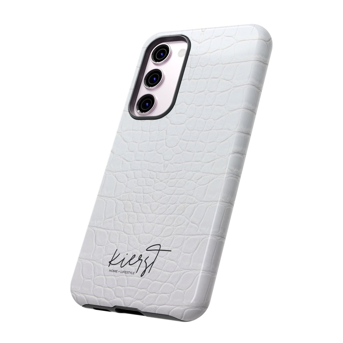 White Alligator Samsung Galaxy Case | Classic Texture Meets Modern Edge