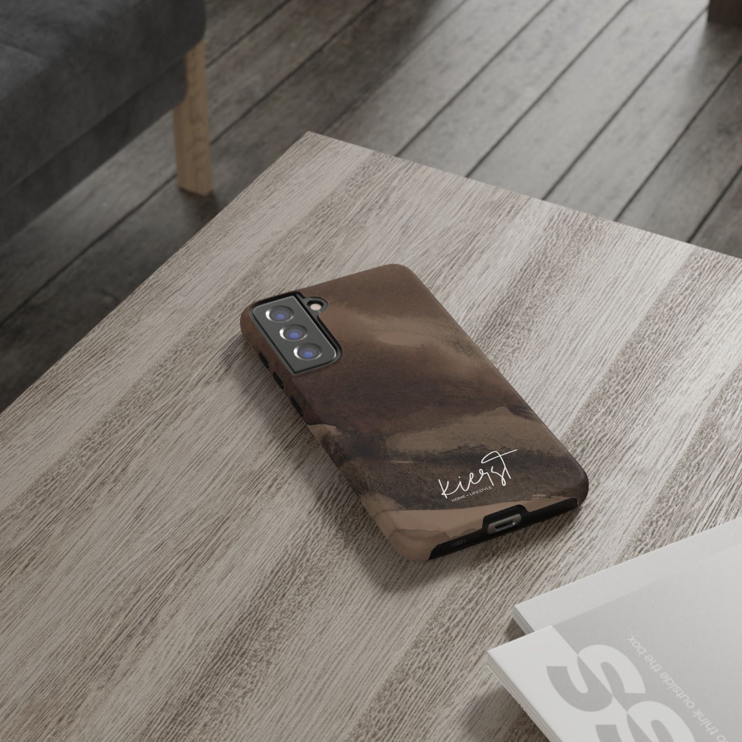 Brown Abstract Samsung Galaxy Case