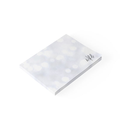 White Sparkle Post-it® Note Pad