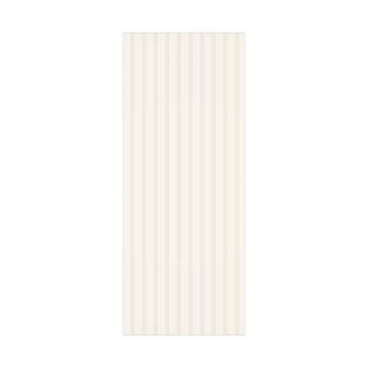 Cream Striped Gift Wrapping Paper