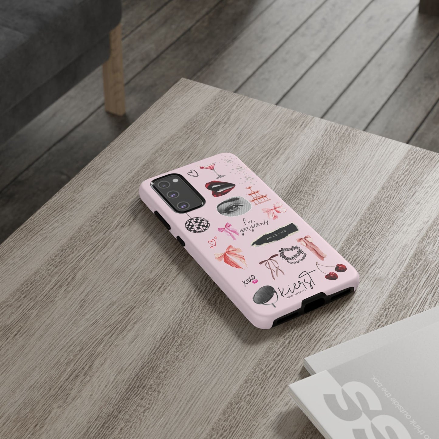 Pink Samsung Galaxy Phone Case - Edge of Romance