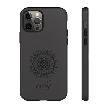 Black Mandala iPhone Case | Refined Calm in Every Curve