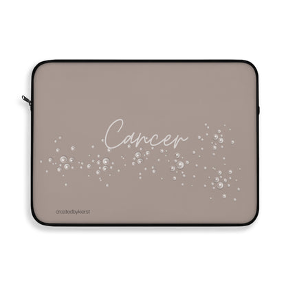 Cancer and Pearls Laptop Sleeve