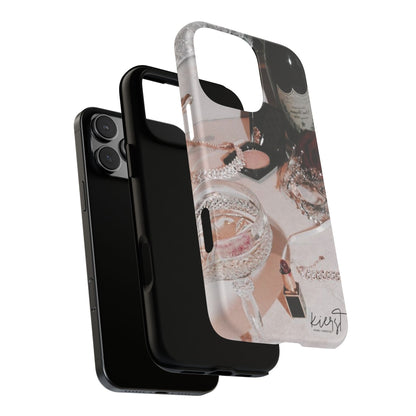 Just A Girl Vintage Style iPhone Case