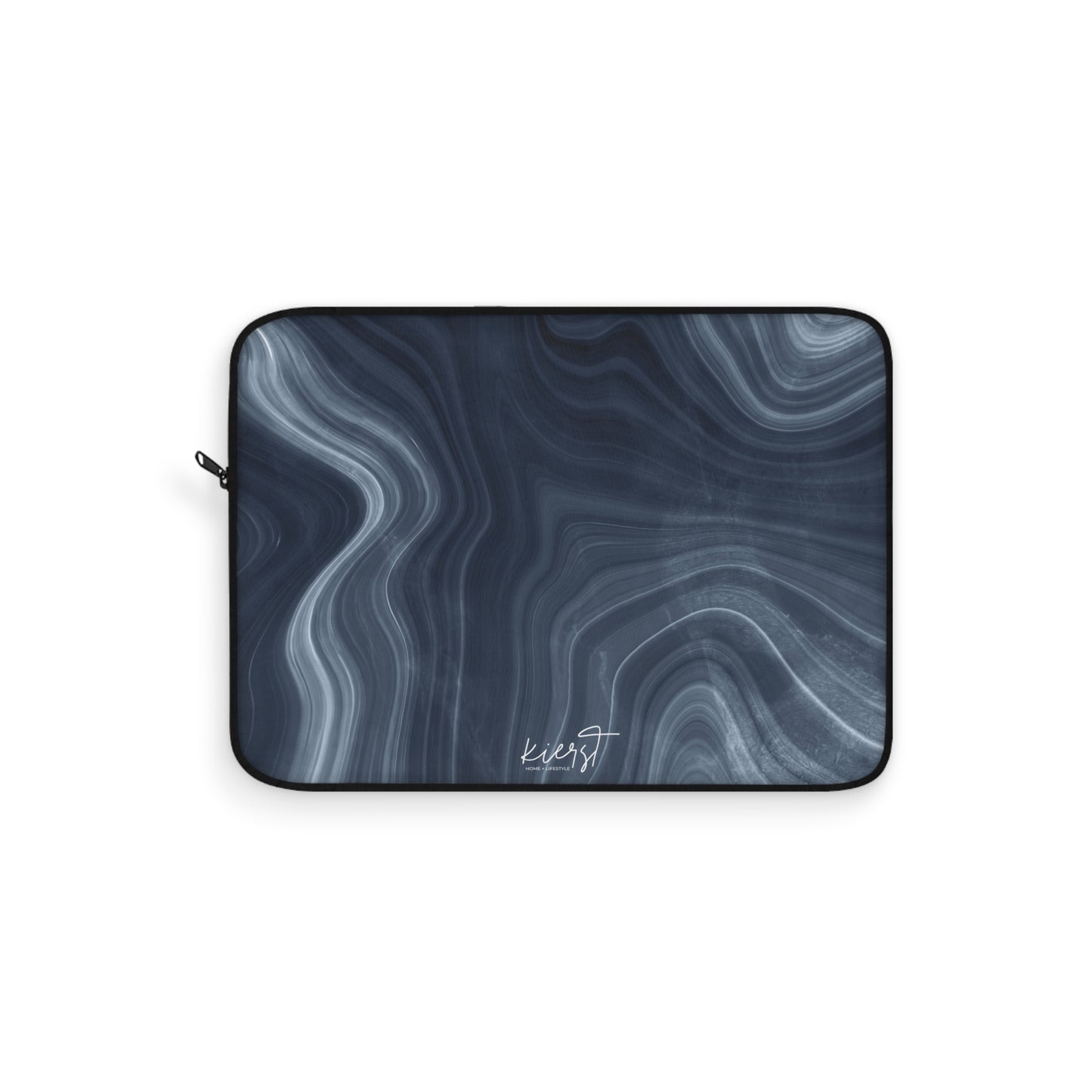 Navy Marble Laptop Sleeve