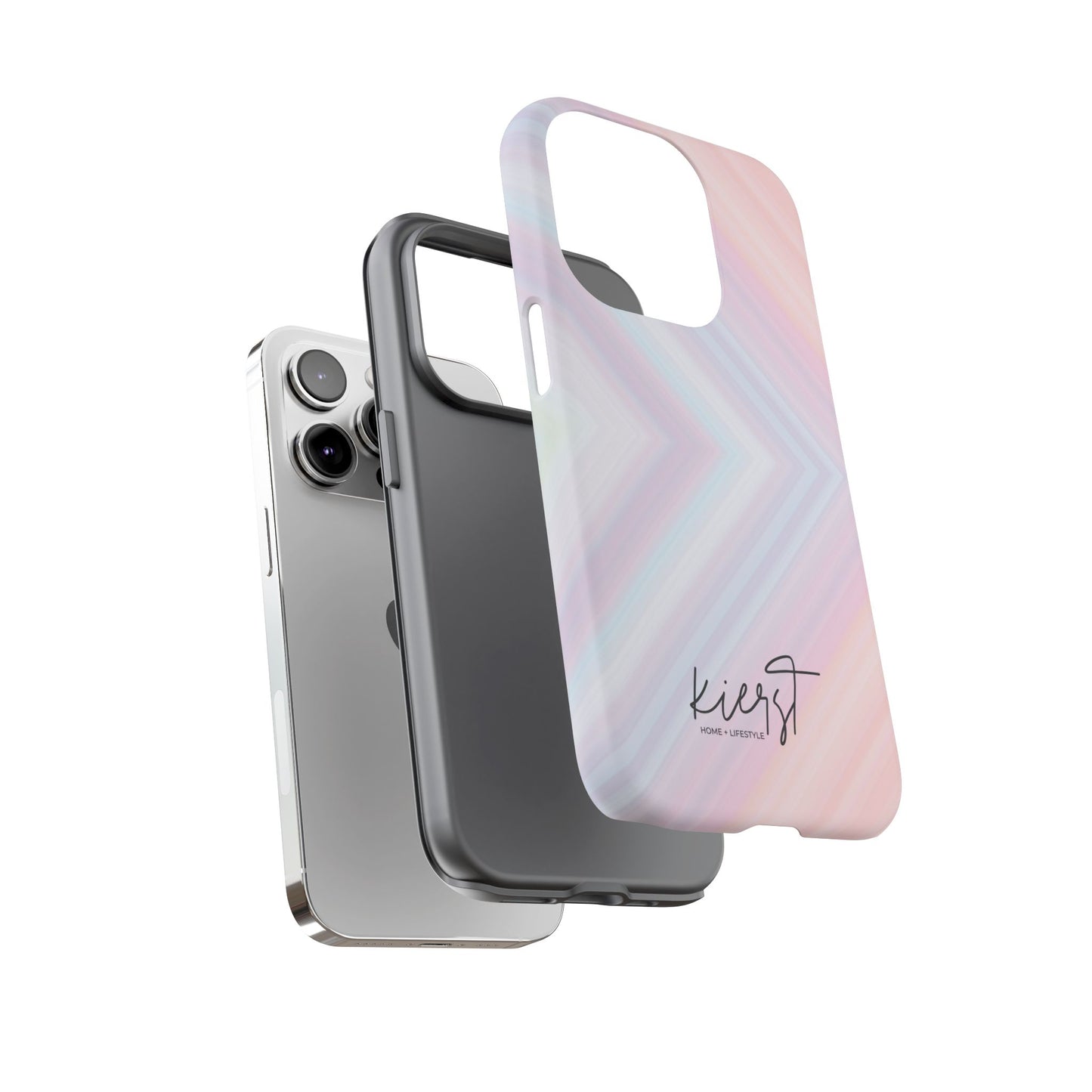 Pastel Arrows iPhone Case | Light layers, quiet movement