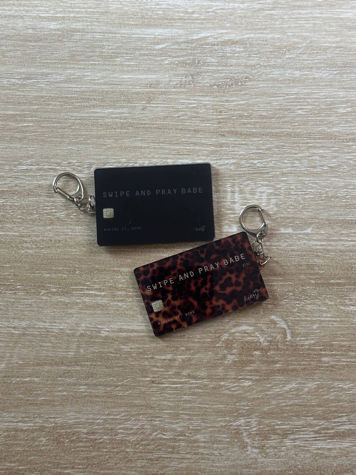 Swipe + Pray Keychain