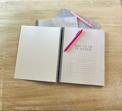 2026 - 2027 Pearl Essence Mid Year Lifestyle Planner