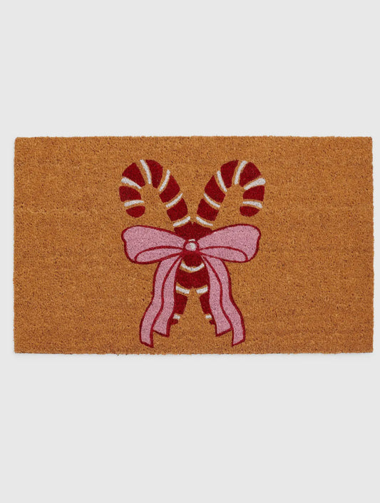 Candy Cane Doormat