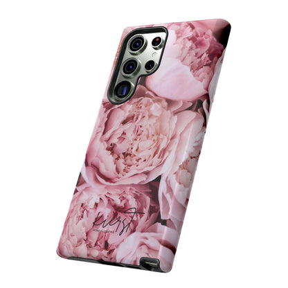 Pink Peonies Samsung Galaxy Phone Case