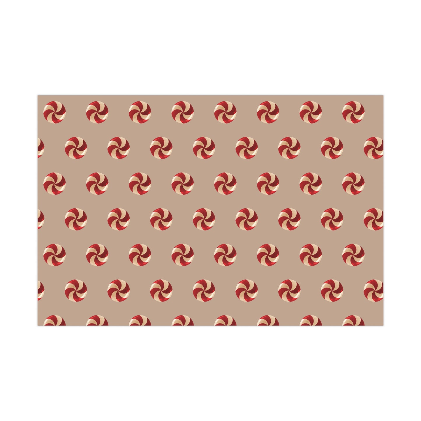 Cany Peppermints Gift Wrapping Paper