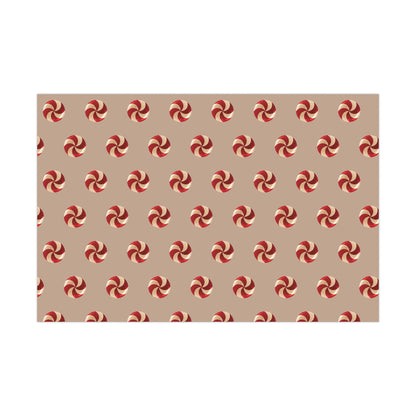 Cany Peppermints Gift Wrapping Paper