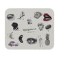 Vintage Stickers Mouse Pad (Rectangle)