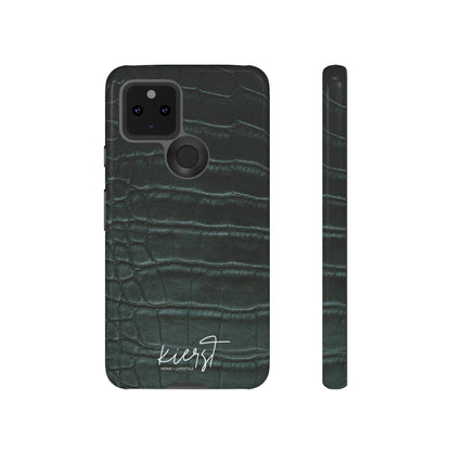 Emerald Crocodile Google Pixel Case | Luxe Texture, Everyday Strength