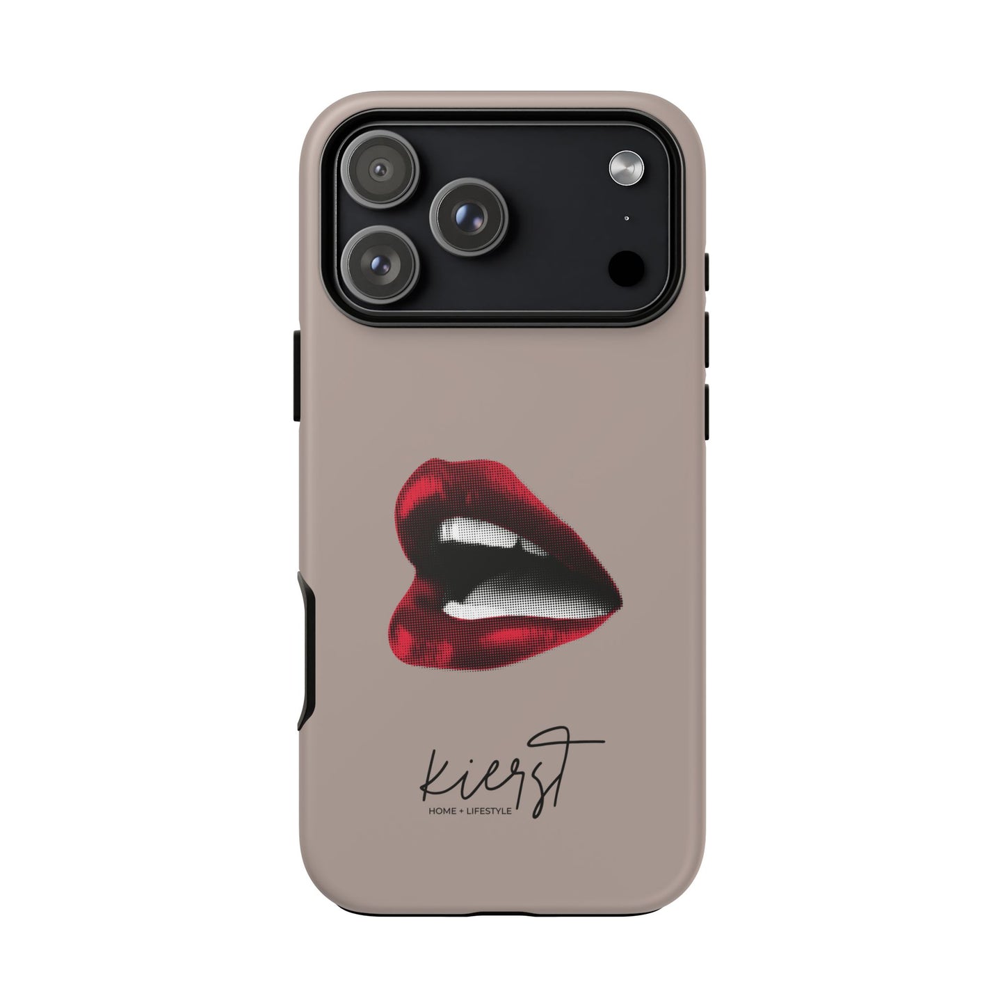 Vintage Red Lips iPhone Case | Pop Art Meets Polished