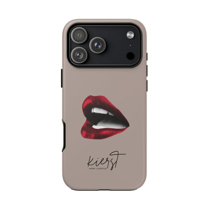 Vintage Red Lips iPhone Case | Pop Art Meets Polished