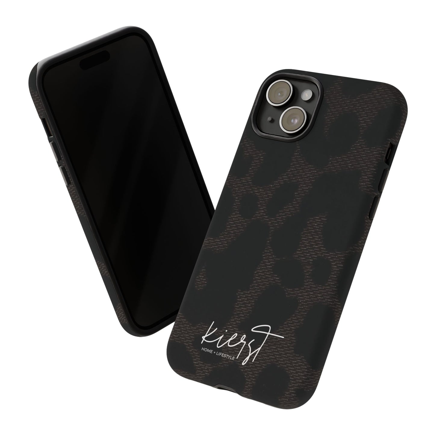 Black Leopard iPhone Case