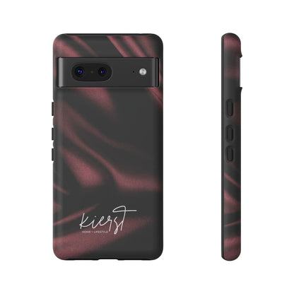 Signature Velvet Noir Silk Print Google Pixel Phone Case